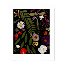 花実在芸術夏コテージガーデンポスター