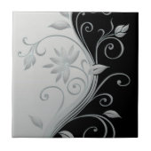 花対照的に タイル (正面)