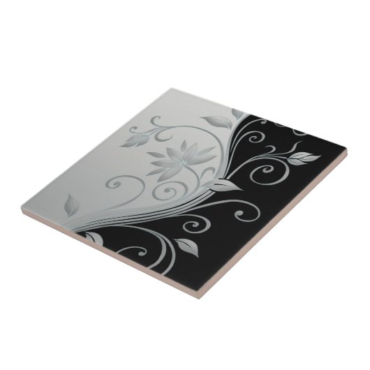 花対照的に タイル (側面)