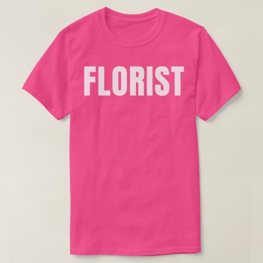 花屋おもしろい職権職業誕生日ギフトI Tシャツ (デザイン正面)