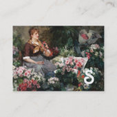 花屋で花束を作カラフルる 名刺 (裏面)