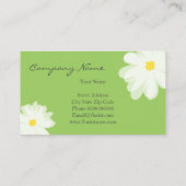 花屋のビジネスカードテンプレート花屋 名刺 (裏面)