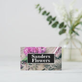 花屋の仕事場 名刺 (スタンド正面)