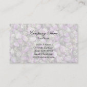 花屋の名刺テンプレート | 花芽の写真 名刺 (裏面)