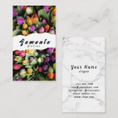 花屋の名刺 名刺 (正面/裏面)