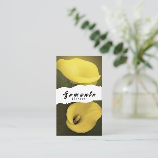 花屋の名刺 名刺 (スタンド正面)