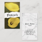 花屋の名刺 名刺 (正面/裏面)