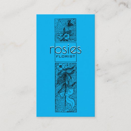 花屋の名刺 名刺 (正面)