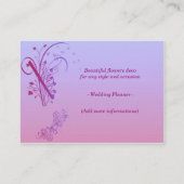 花屋の名刺 名刺 (裏面)