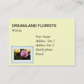 花屋の名刺 名刺 (裏面)