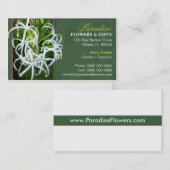 花屋の名刺 名刺 (正面/裏面)