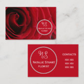 花屋の名刺 名刺 (正面/裏面)