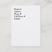 花屋の名刺 名刺 (裏面)