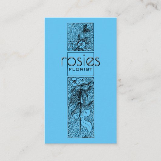 花屋の名刺 名刺 (正面)