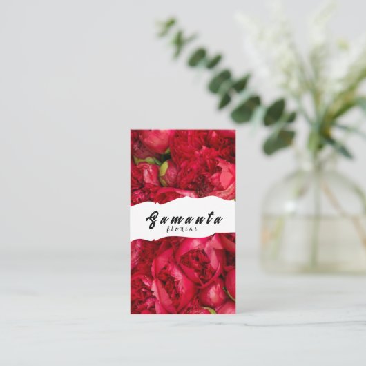 花屋の名刺 名刺 (スタンド正面)