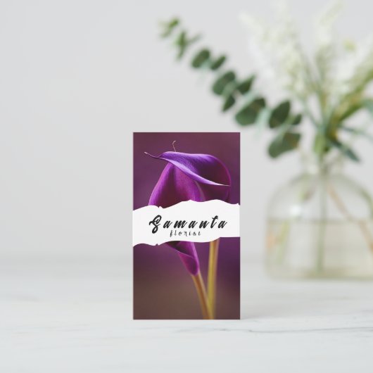 花屋の名刺 名刺 (スタンド正面)