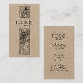 花屋の名刺 名刺 (正面/裏面)