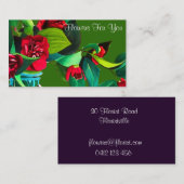 花屋の花のためにあなたカメリアアート 名刺 (正面/裏面)