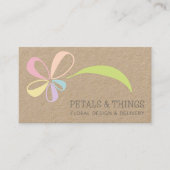 花屋の花束 名刺 (正面)