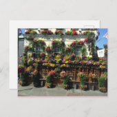 花屋の郵便はがき ポストカード (正面/裏面)