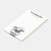 花屋または花売り ポストイット (アングル)