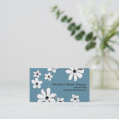 花屋または花屋の名刺 名刺 (スタンド正面)