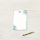 花屋オリジナル春の花 ポストイット (デスク上)