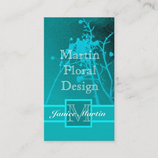 花屋カスタムの名刺アート 名刺 (正面)