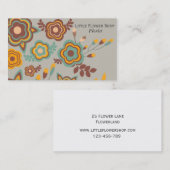 花屋スタイリッシュ業 名刺 (正面/裏面)