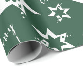 🌟花屋スターリーグリーンメリークリスマス ラッピングペーパー (ロールコーナー)