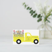 花屋トラック 名刺 (スタンド正面)