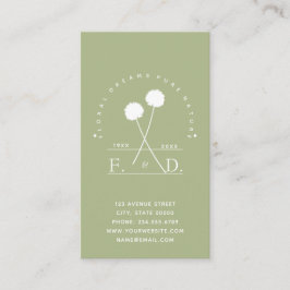 花屋ビジネスのミニマリスト 名刺