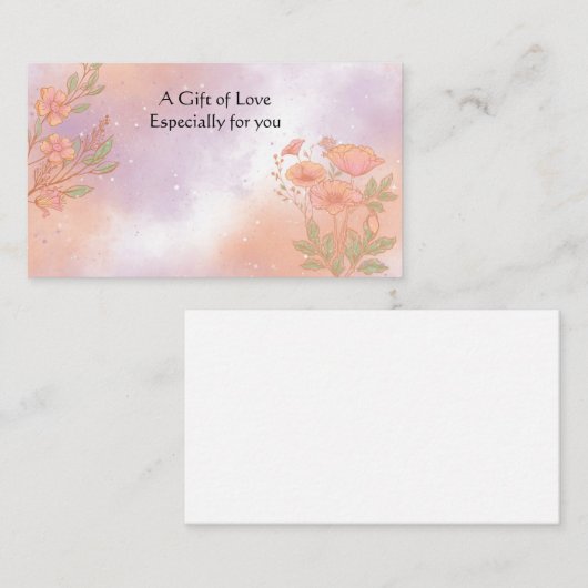 花屋フラワーギフト名刺 名刺 (正面/裏面)