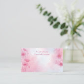 花屋フラワーギフト名刺 名刺 (スタンド正面)