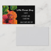 花屋フラワーショッモダンパービジネス 名刺 (正面/裏面)