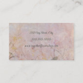 花屋フローリストプロフェッショナル名刺 名刺 (裏面)