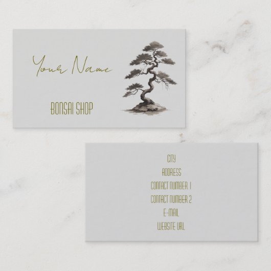 花屋名刺 名刺 (正面/裏面)