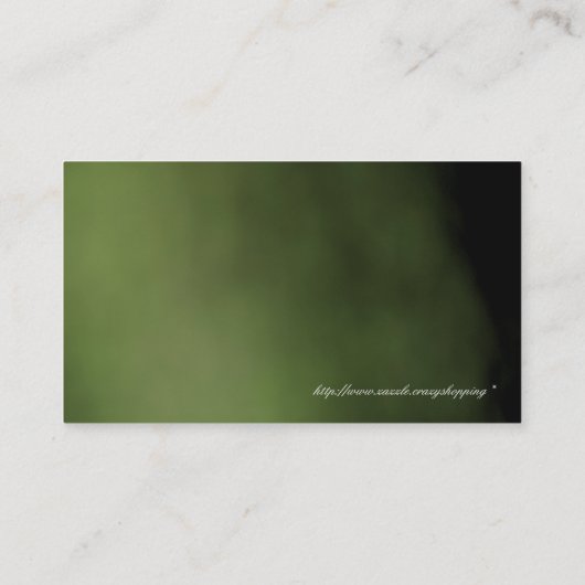 花屋名刺 名刺 (裏面)