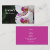 花屋店の名刺 名刺 (正面/裏面)