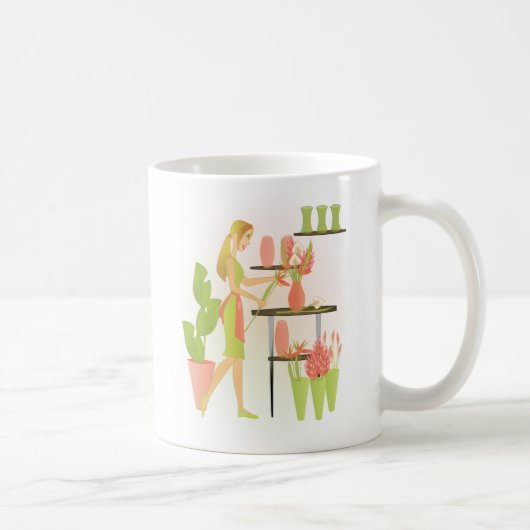 花屋桃 コーヒーマグカップ (右)