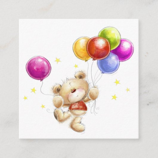 花屋、ギフト、エンクロージャ、名刺 エンクロージャーカード (正面)