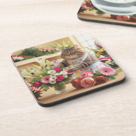 花屋 コースター (左側)