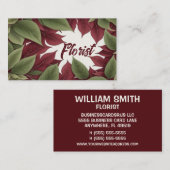 花屋 ビジネスカード (正面/裏面)