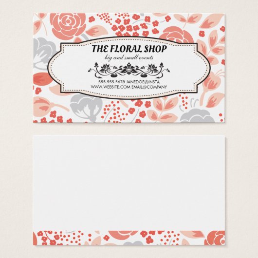 花屋 |フローリスト (正面&裏面)