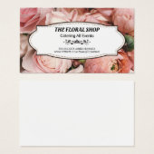 花屋 |フローリスト 花束| Boutique of Flowers (正面&裏面)