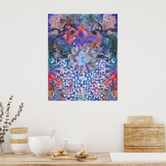 花屋 ポスター (キッチン)