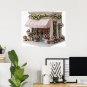 花屋 ポスター (ホームオフィス)