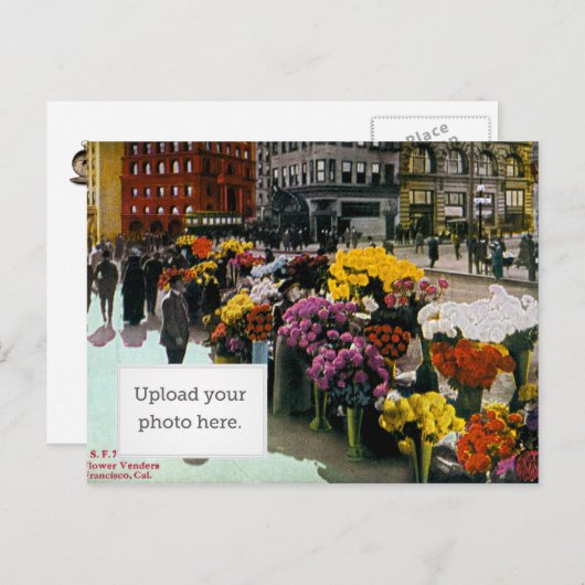 花屋 ポストカード (正面/裏面)