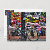 花屋 ポストカード (正面/裏面)