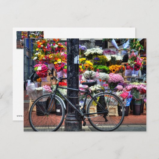 花屋 ポストカード (正面/裏面)